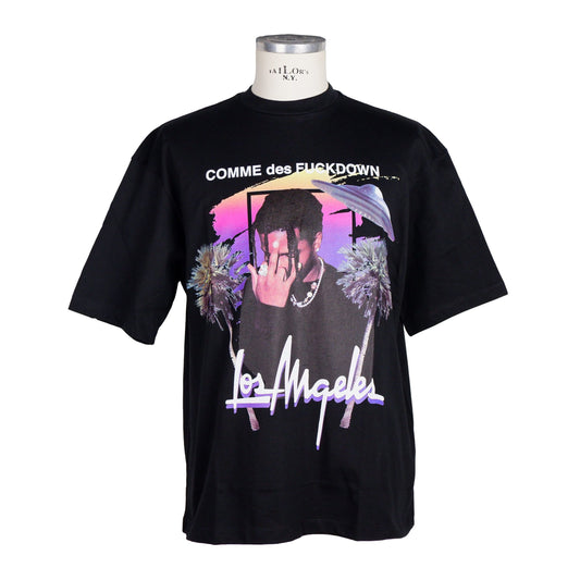 Black Cotton T-Shirt