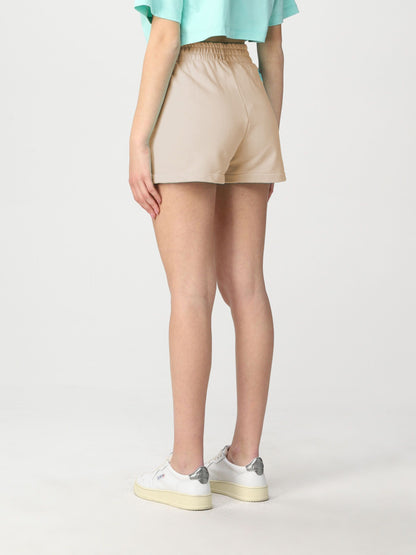 Beige Cotton Short