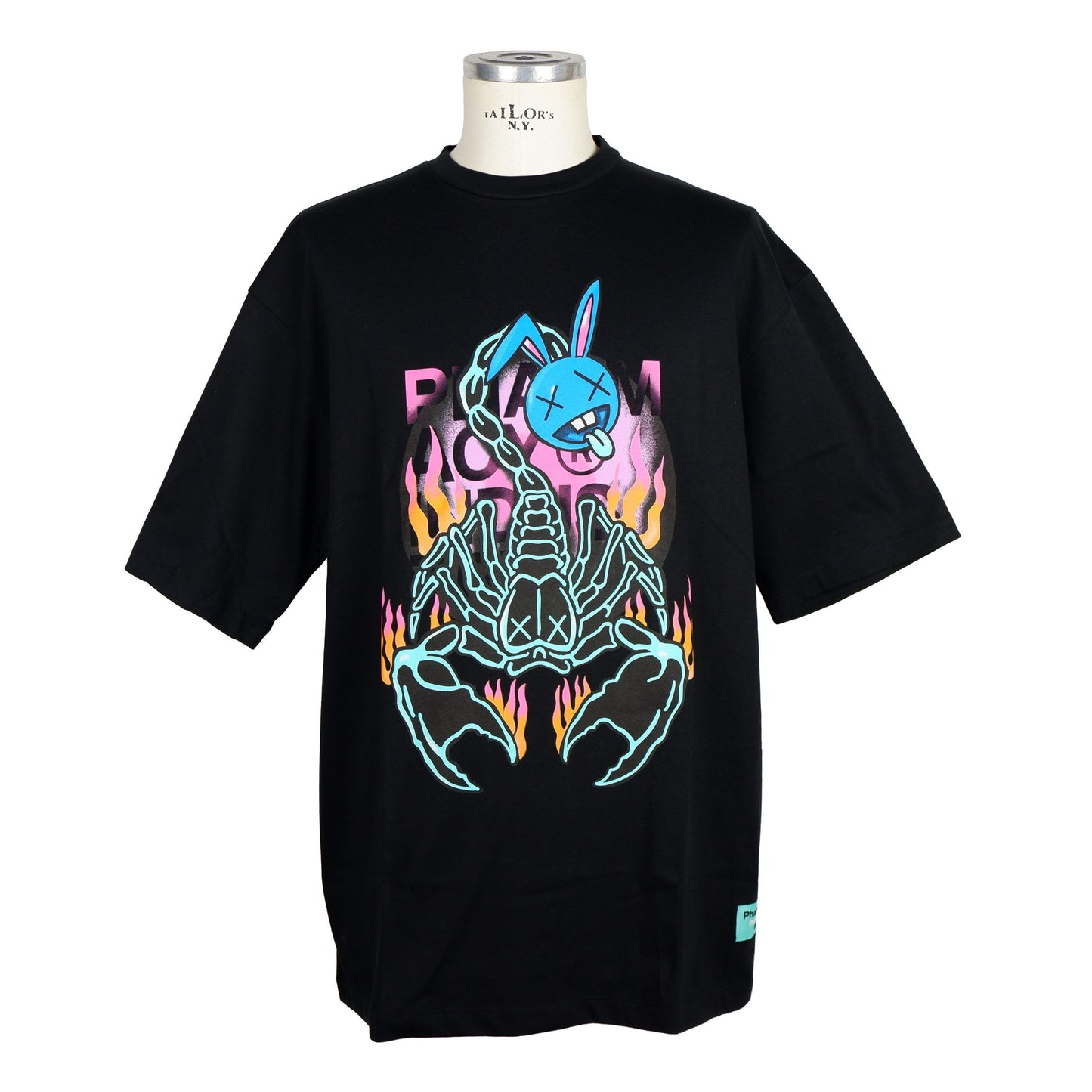 Black Cotton T-Shirt