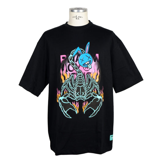 Black Cotton T-Shirt