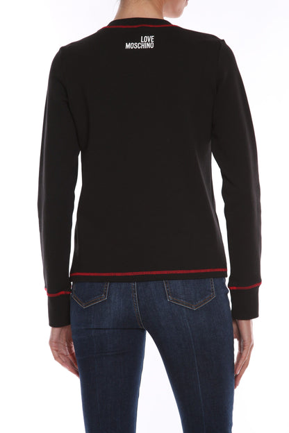 Black Cotton Sweater
