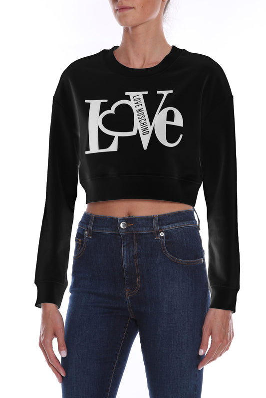 Black Cotton Sweater