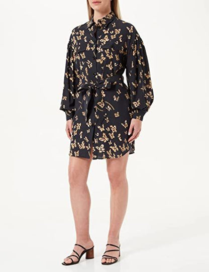 Black Cupro Dress