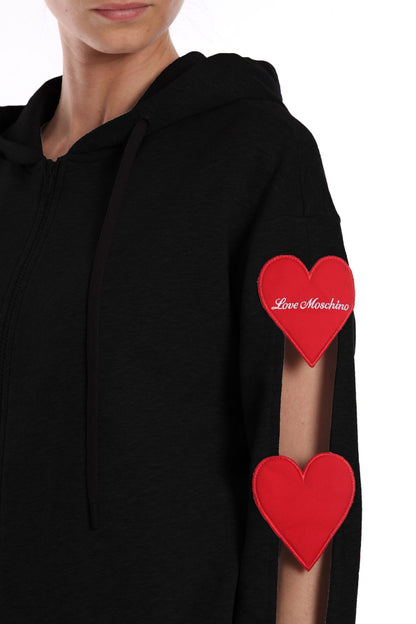 Black Cotton Sweater