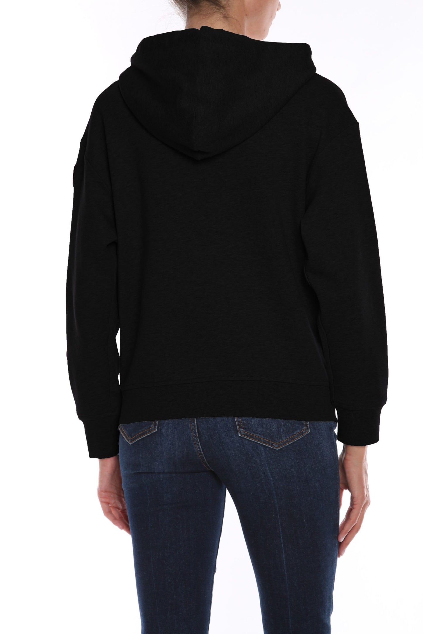 Black Cotton Sweater