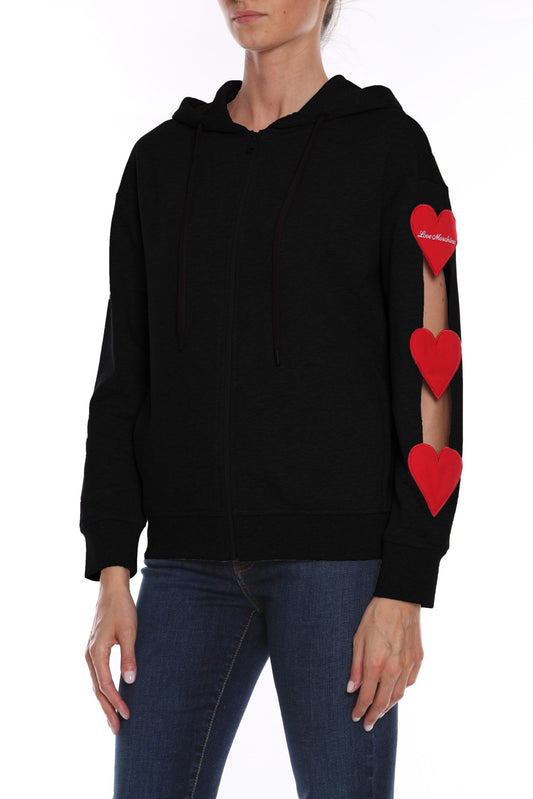 Black Cotton Sweater