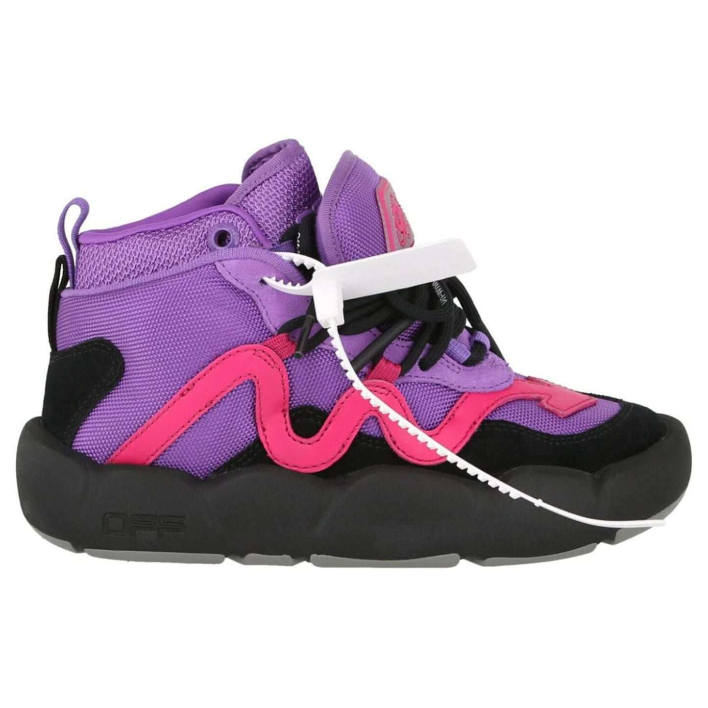 Purple Polyester Sneaker