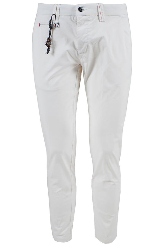 White Cotton Jeans & Pant