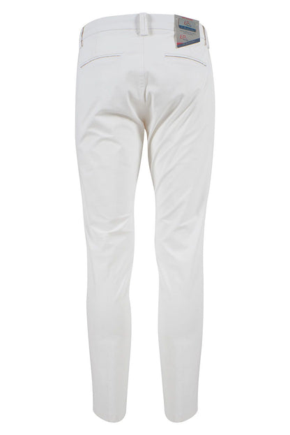White Cotton Jeans & Pant