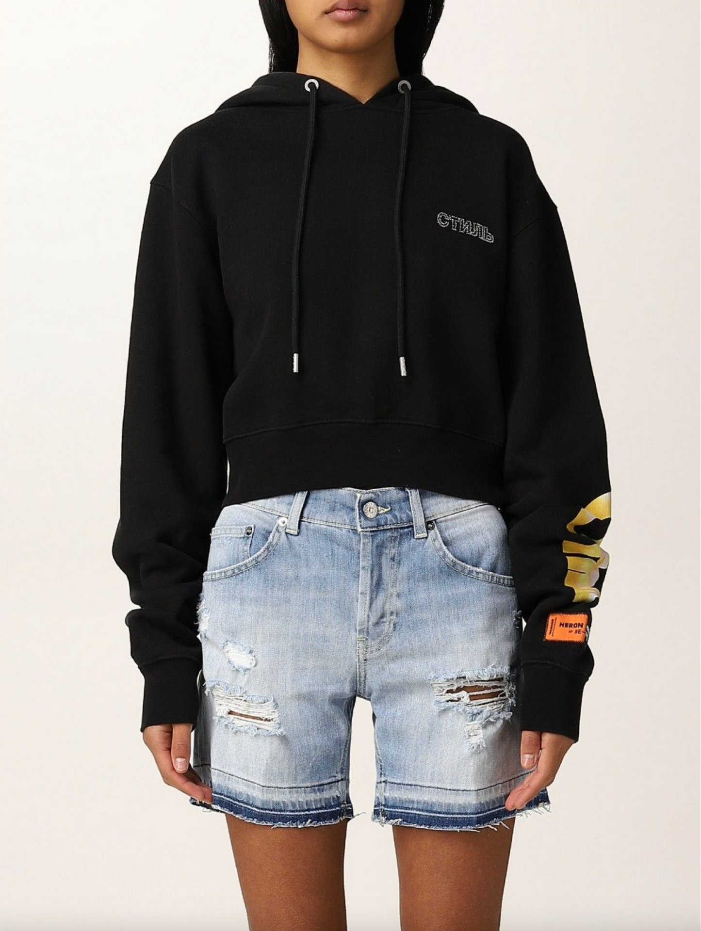 Black Cotton Sweater