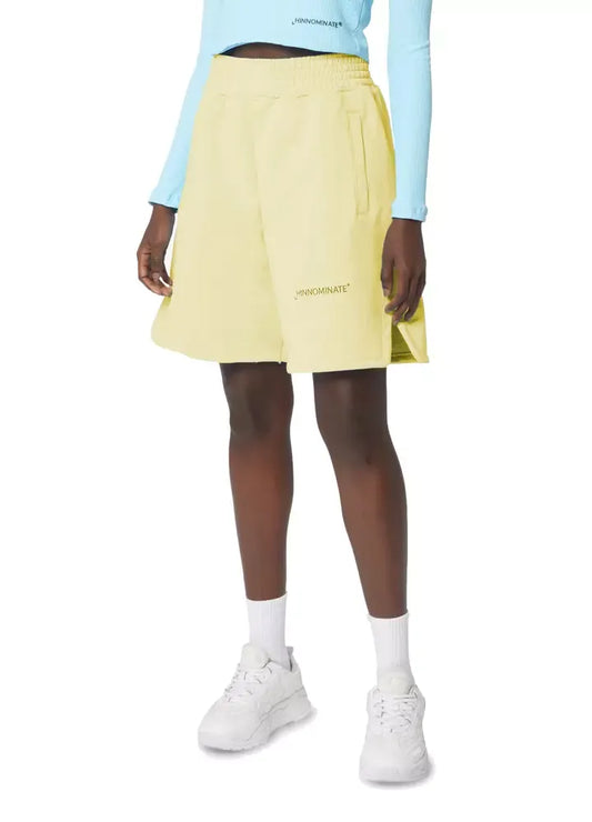 Yellow Cotton Short