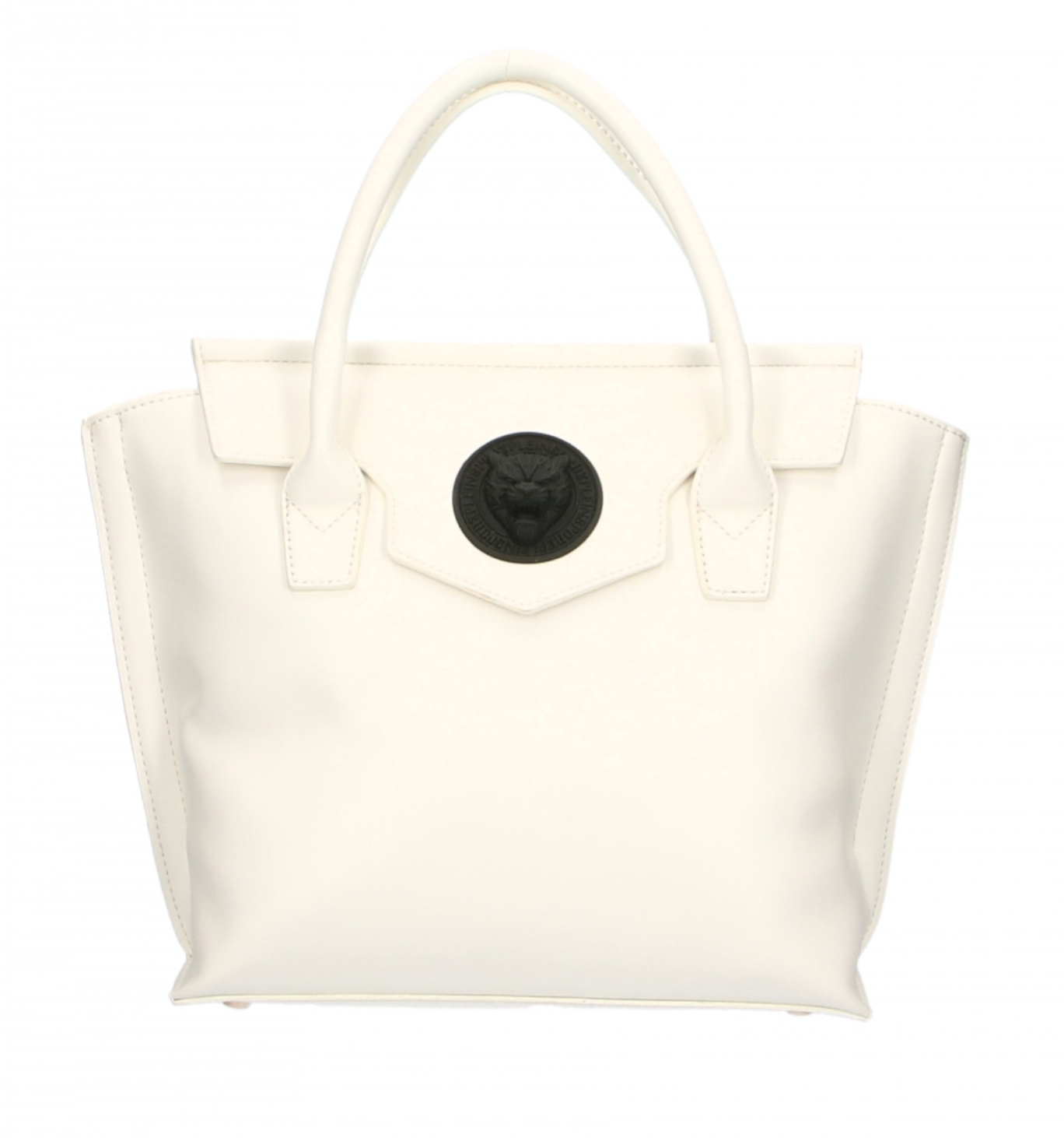 White Polyurethane Handbag
