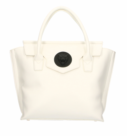 White Polyurethane Handbag