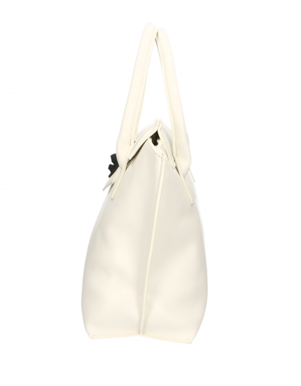 White Polyurethane Handbag