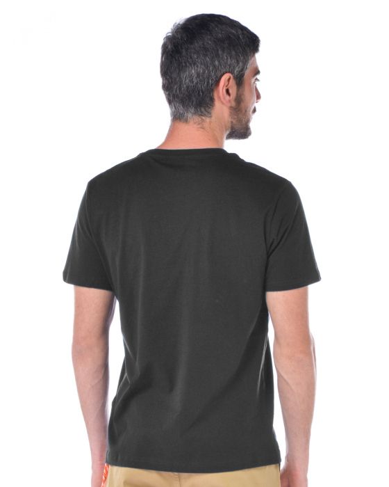 Black Cotton T-Shirt