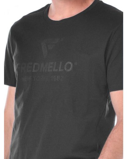 Black Cotton T-Shirt