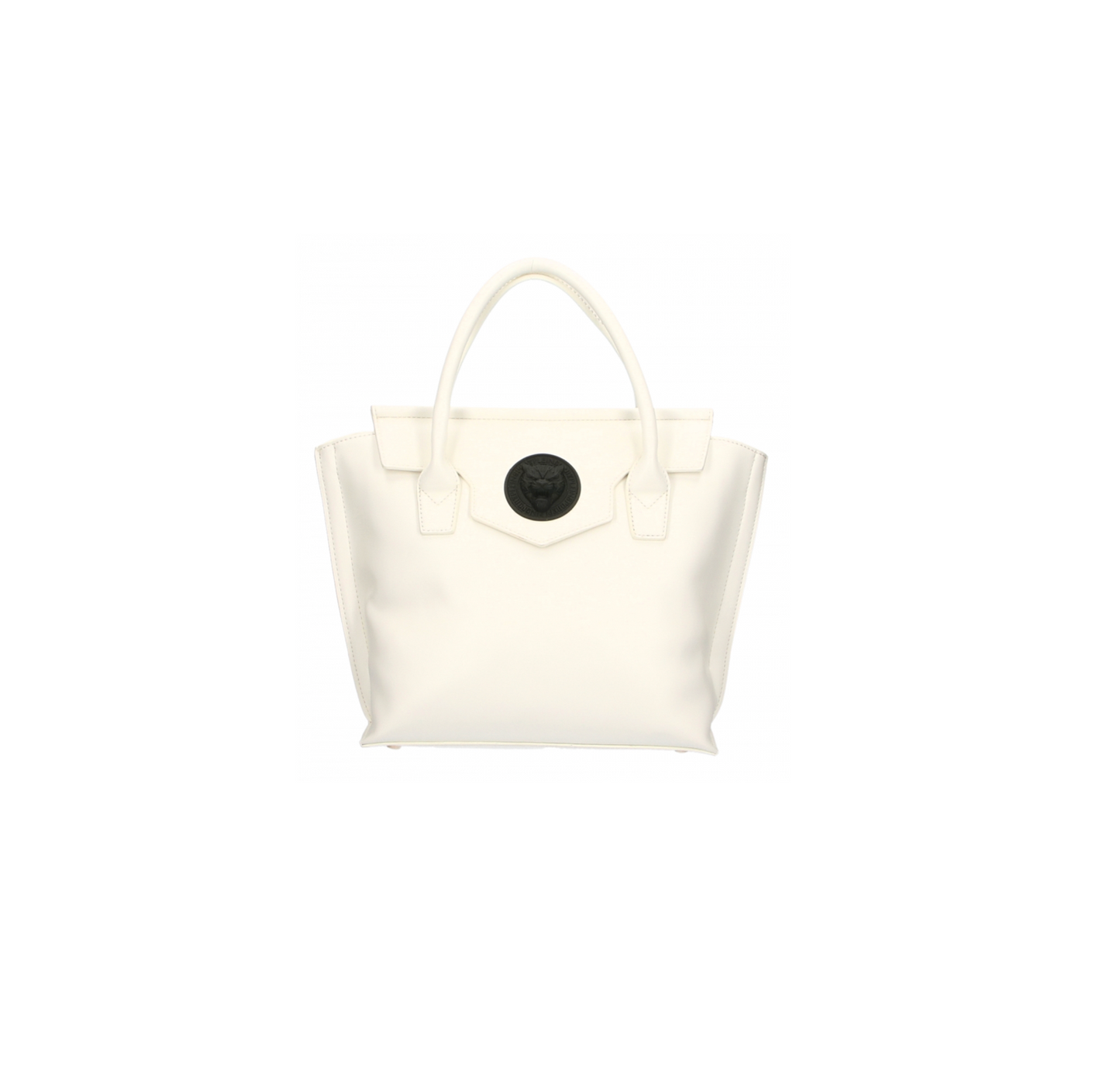 White Polyurethane Handbag