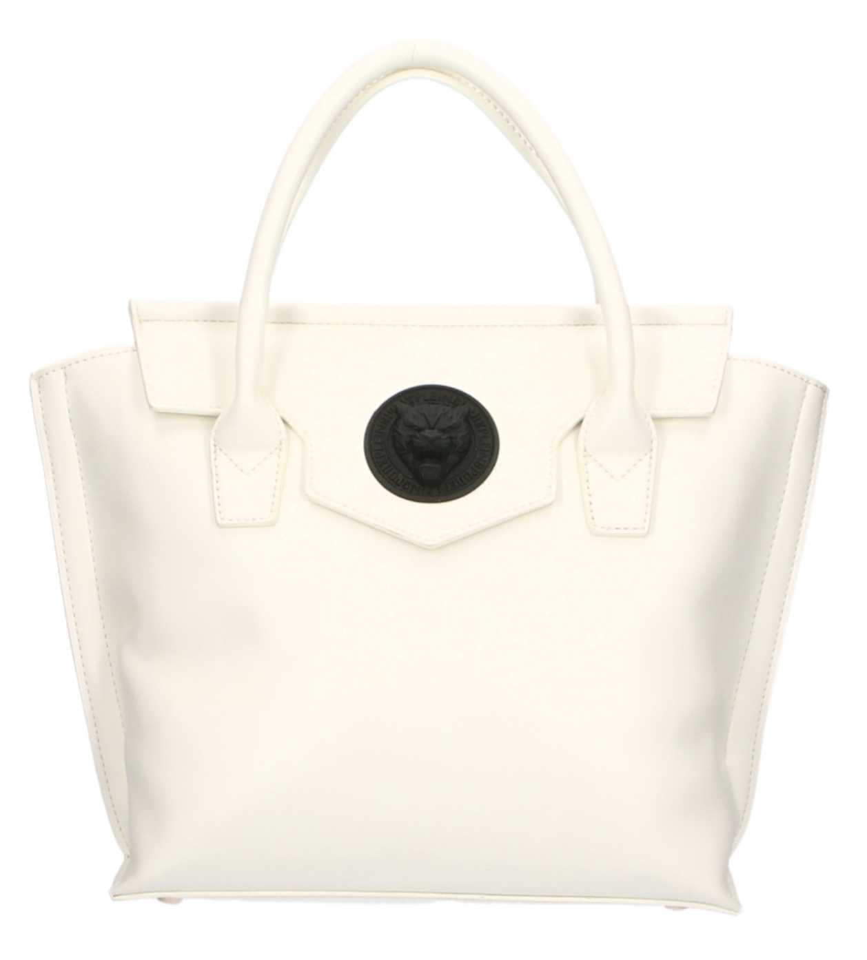 White Polyurethane Handbag