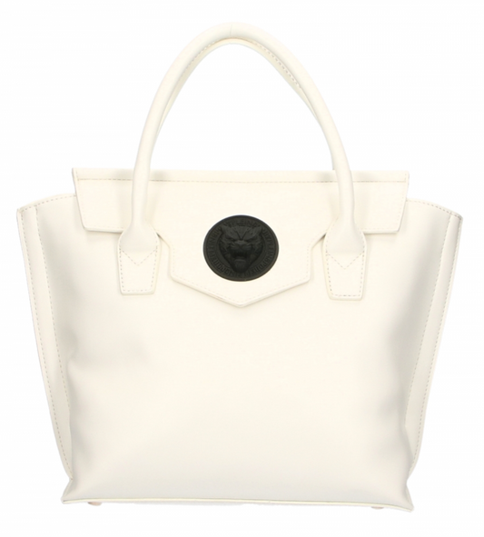 White Polyurethane Handbag