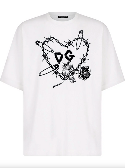 White Cotton T-Shirt
