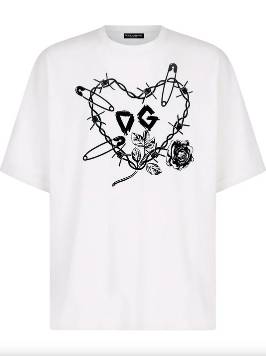 White Cotton T-Shirt