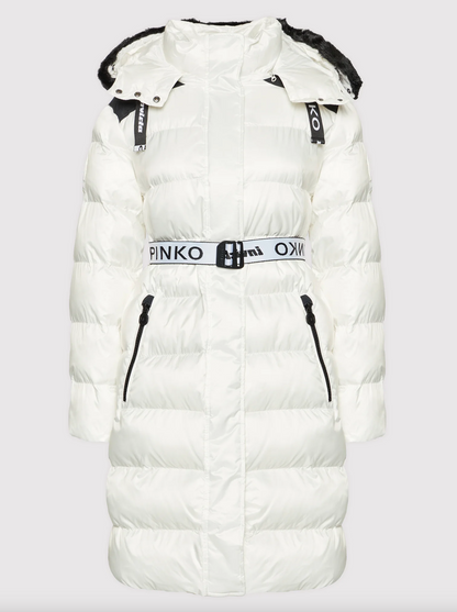 White Polyester Jackets & Coat