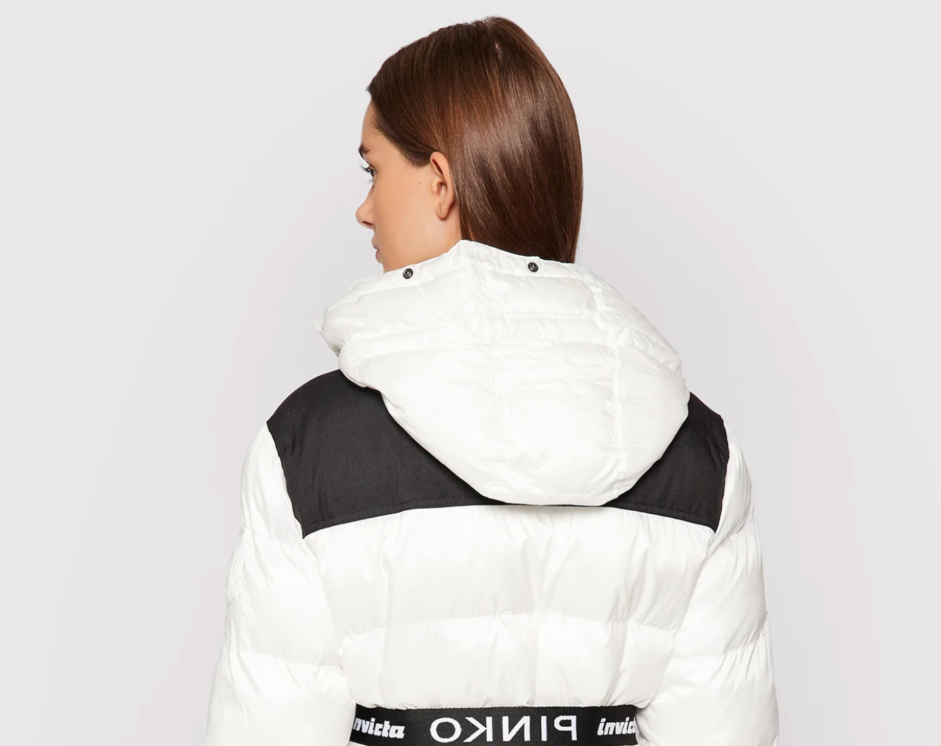 White Polyester Jackets & Coat