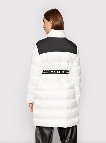 White Polyester Jackets & Coat