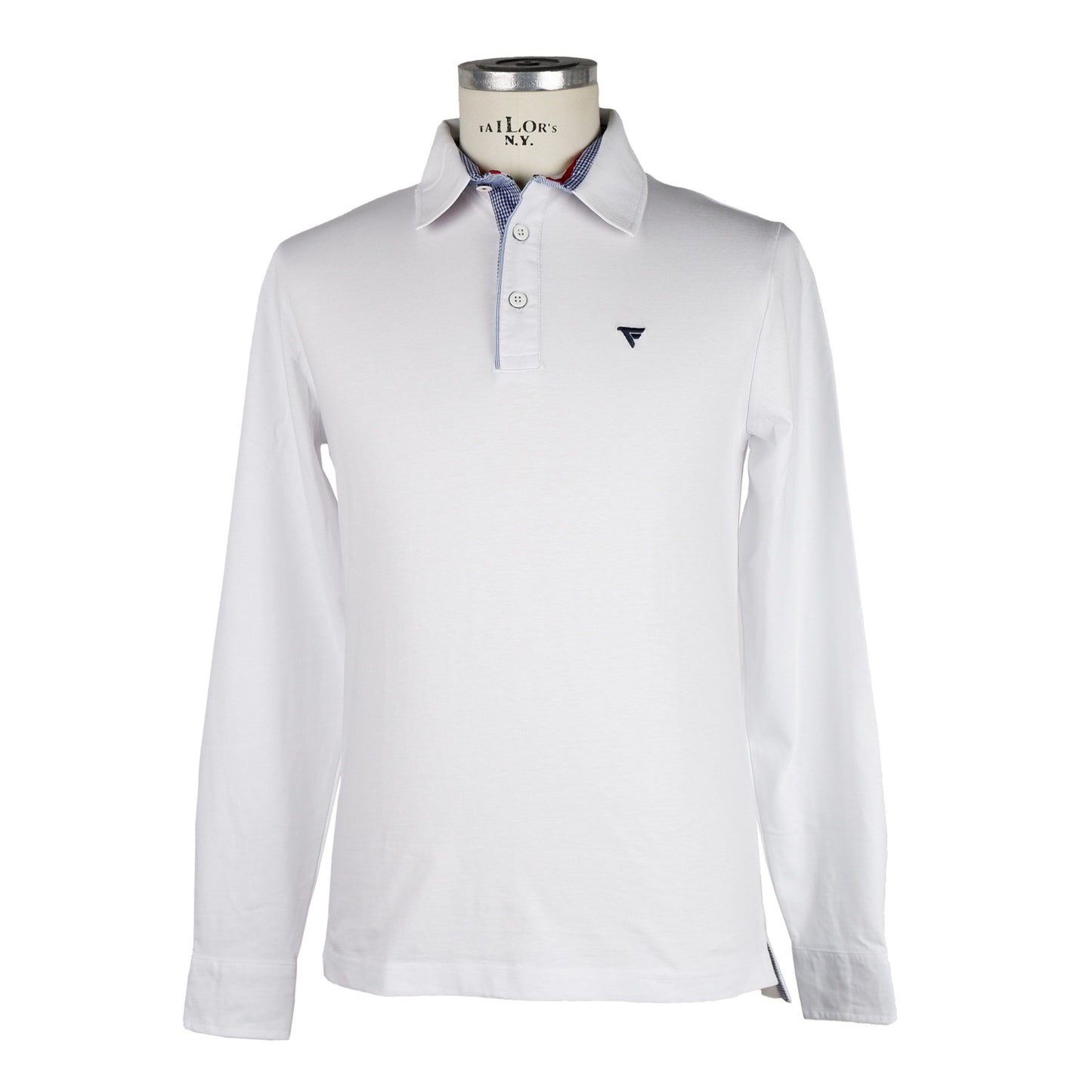 White Cotton Polo Shirt