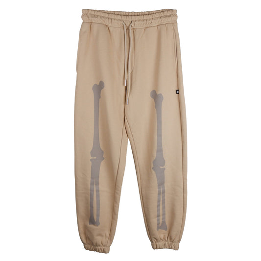 Beige Cotton Jeans & Pant