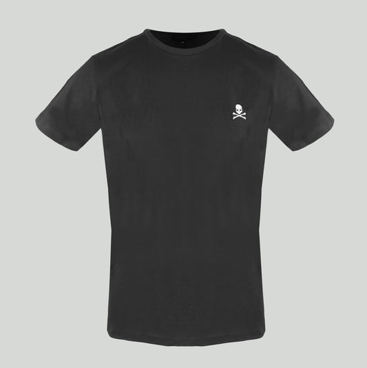 Black Cotton T-Shirt
