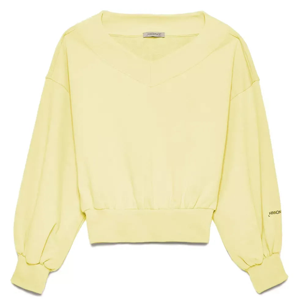 Yellow Cotton Sweater
