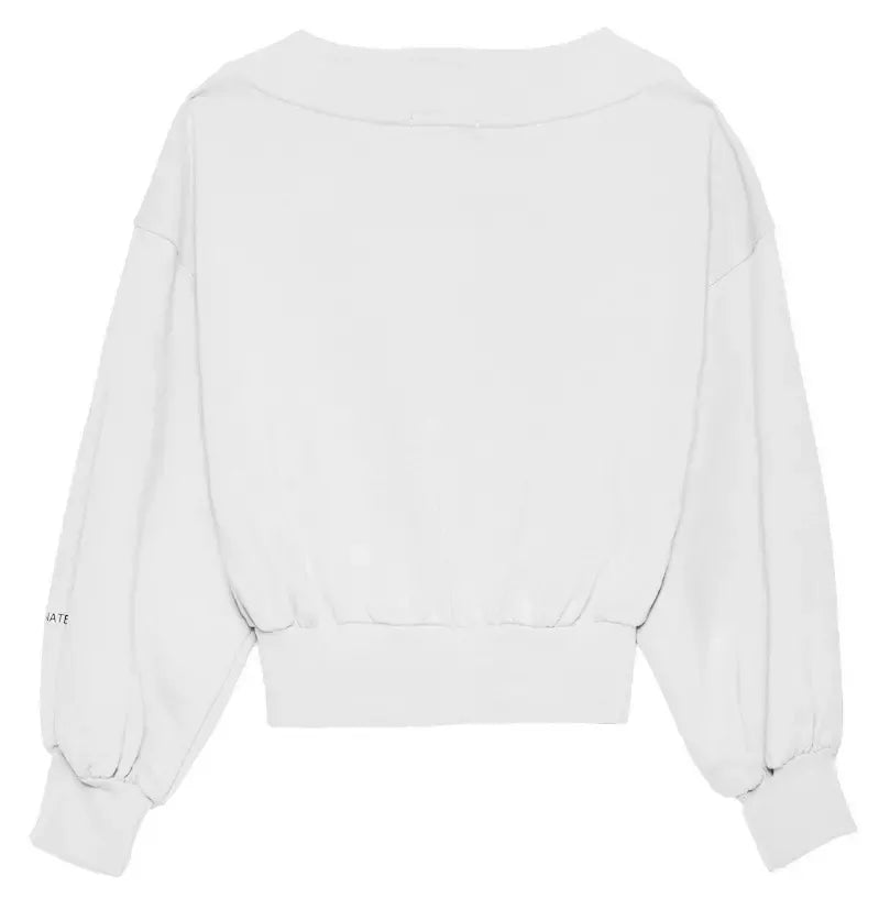White Cotton Sweater