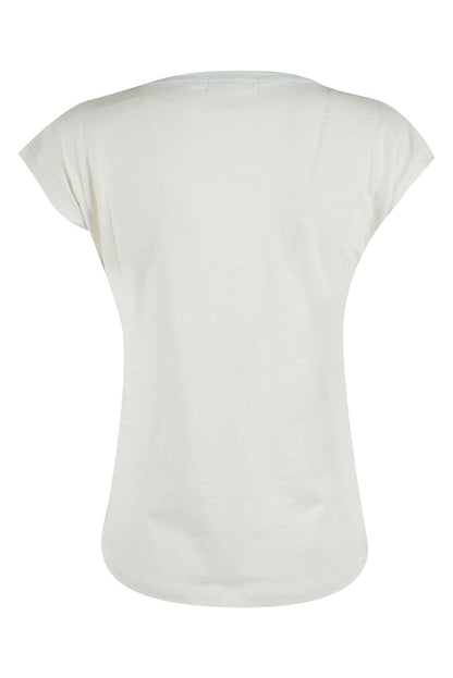 White Cotton Tops & T-Shirt