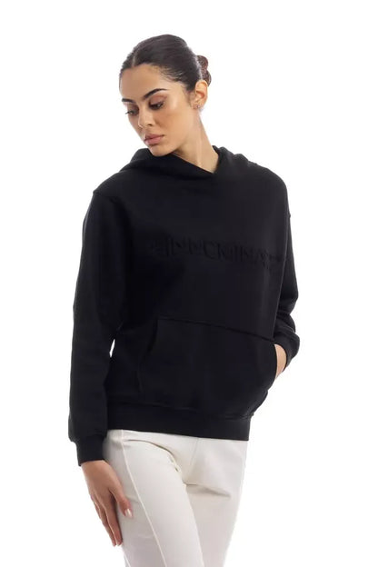 Black Cotton Sweater