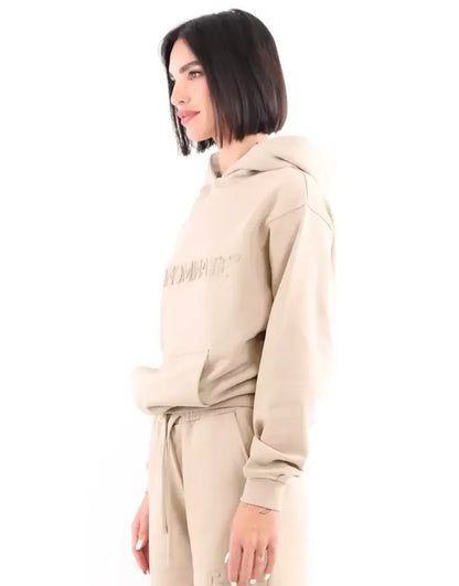 Beige Cotton Sweater