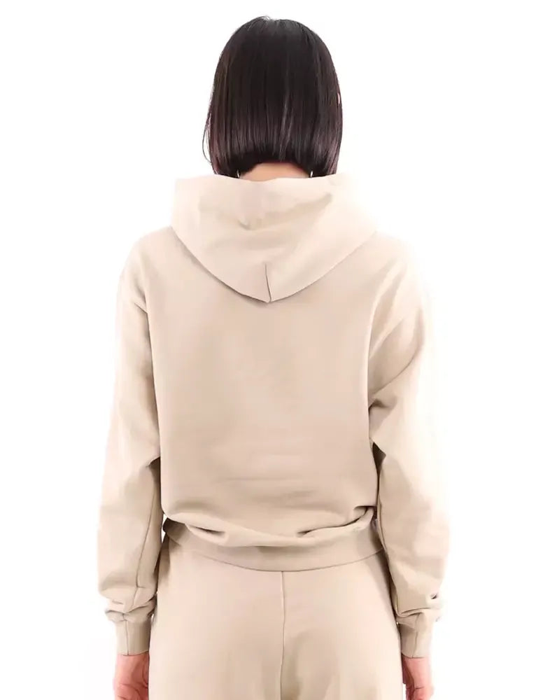 Beige Cotton Sweater