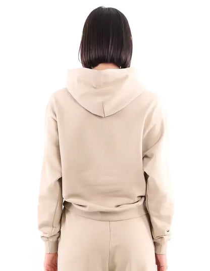 Beige Cotton Sweater