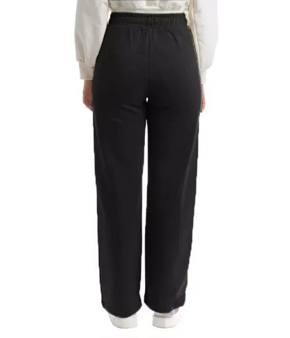 Black Cotton Jeans & Pant