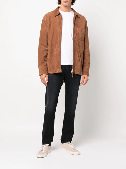 Black Cotton Jeans & Pant