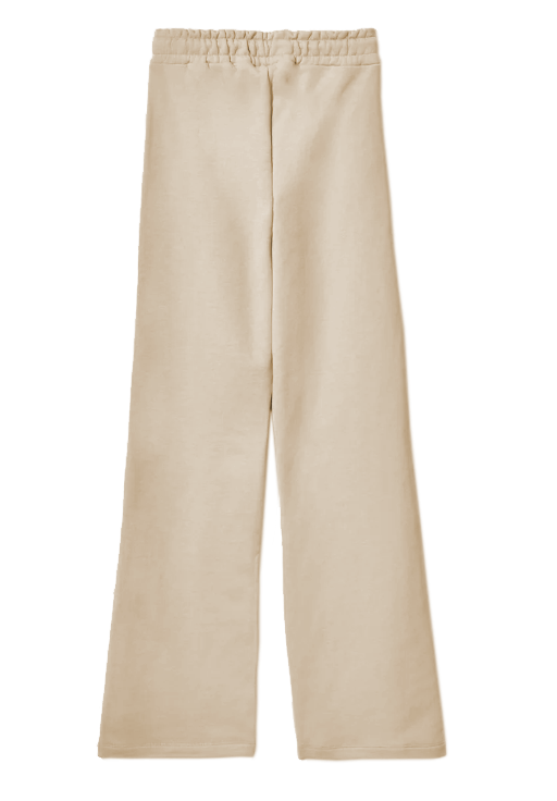 Beige Cotton Jeans & Pant