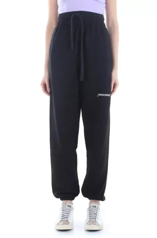 Black Cotton Jeans & Pant