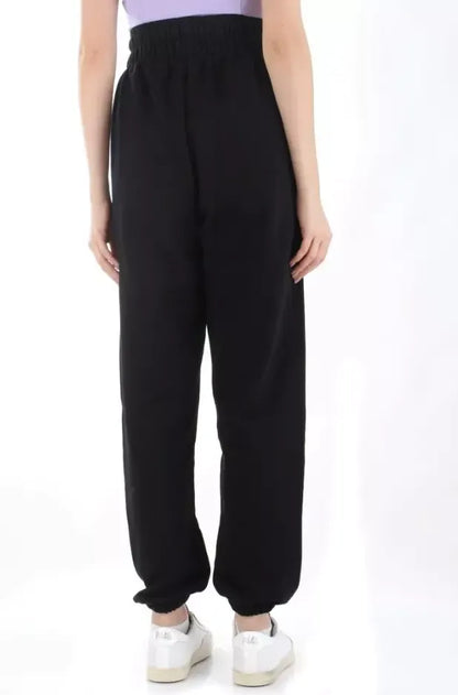 Black Cotton Jeans & Pant