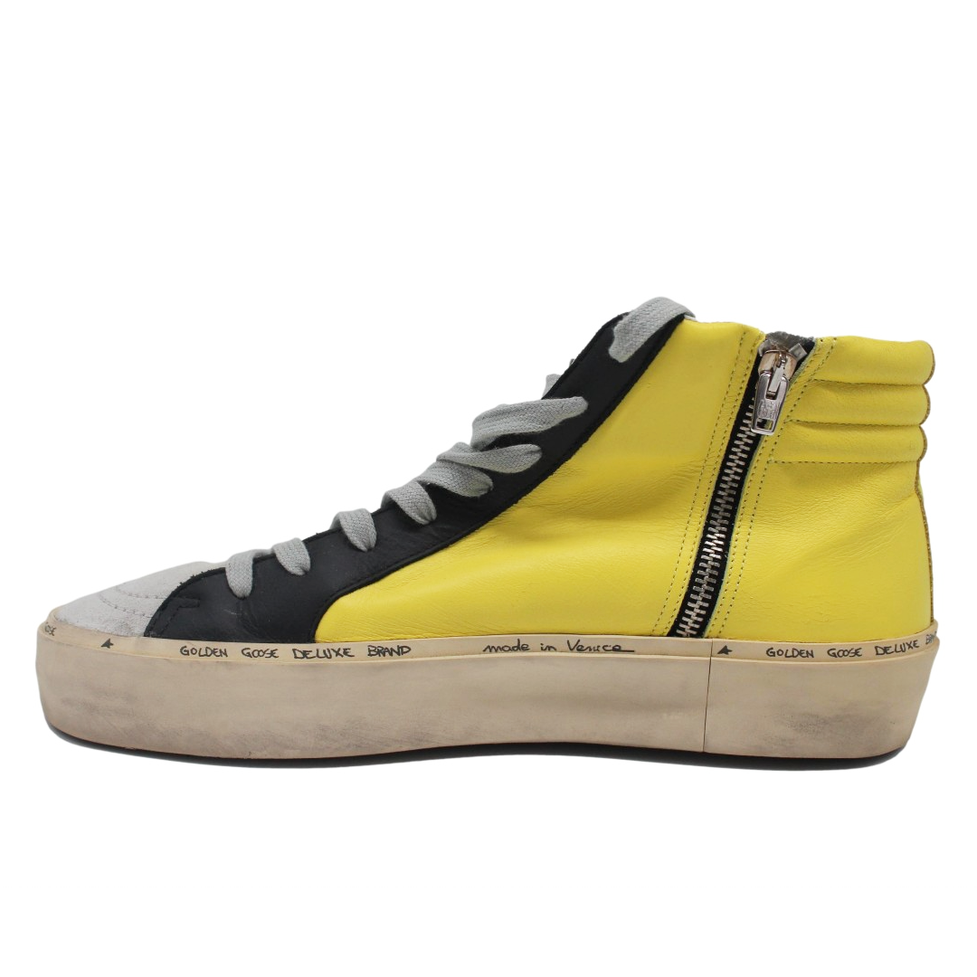 Yellow Calfskin Sneaker
