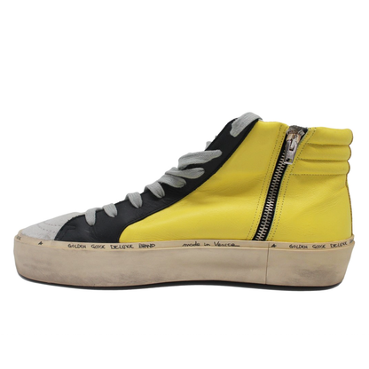 Yellow Calfskin Sneaker