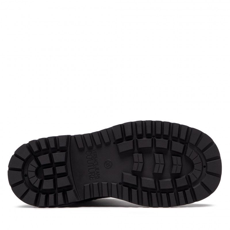 Black Artificial Leather Boot