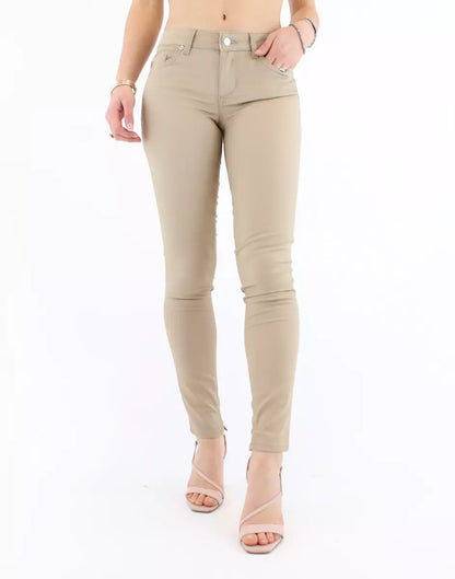 Black Cotton Jeans & Pant