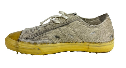 White Cowhide Sneaker