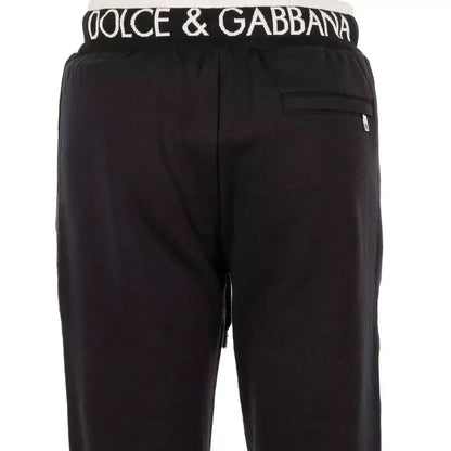 Black Cotton Jeans & Pant