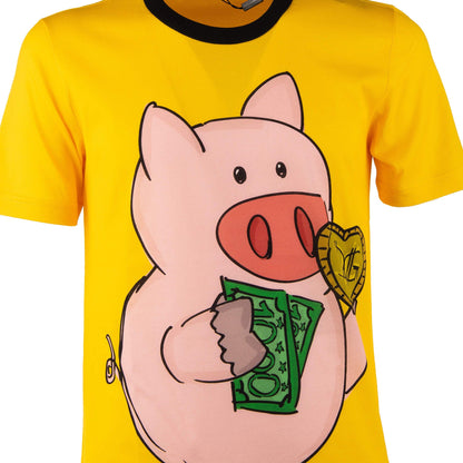 Yellow Cotton T-Shirt